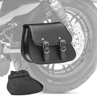 Craftride Schwingentasche für Harley Davidson Softail Custom / Deluxe Satteltasche  DYT