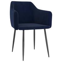 vidaXL Esszimmerstühle 6 Stk.  Blau