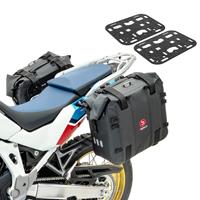Bagtecs Satteltaschen + Platte für Suzuki DR 650 R/RE / RSE Seitentaschen  XA32