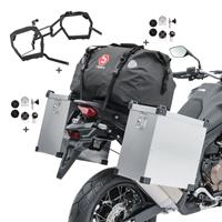 Bagtecs Alu Koffer Set für KTM 1290 Super Adventure R / S 2021 Namib75 + Hecktasche 