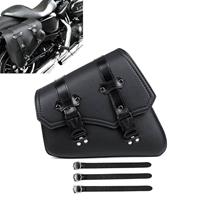 Craftride Satteltasche für Harley Davidson Dyna Super Glide / Custom Seitentasche links  SB4 schwarz