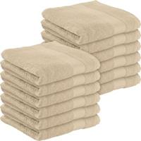 Erwin Müller Handtuch  12er-Pack Sindelfingen beige Gr. 50 x 100