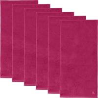 Erwin Müller Handtuch  6er-Pack Heidenheim fuchsia Gr. 50 x 100