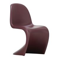 Panton Chair Stuhl / By Verner Panton, 1959 - Polypropylen - Vitra - Rot/Violett