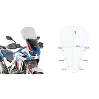 GIVI Verhoogd transparant windscherm ST, moto en scooter, D1178ST