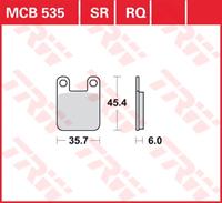 TRW Racing quality remblokken, en remschoenen voor de moto, MCB535RQ