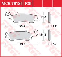 TRW RSI remblokken, en remschoenen voor de moto, MCB791RSI