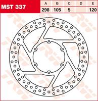 TRW MST vaste remschijf, voor de moto, MST337