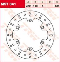 Bremsscheibe Hinterachse TRW MST341