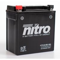 NITRO Gesloten batterij onderhoudsvrij, Batterijen moto & scooter, NTX16-SLA