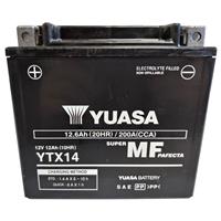 Yuasa YTX14 (WC) Batterie De Moto Sans Entretien