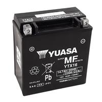 YUASA Gesloten batterij onderhoudsvrij, Batterijen moto & scooter, YTX16