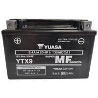 YUASA Gesloten batterij onderhoudsvrij, Batterijen moto & scooter, YTX9