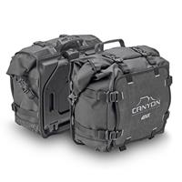 GRT720 Canyon 25+25l, Zachte zijkoffers voor de moto