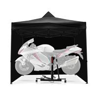 ConStands Set Zentralständer Power-Evo für MV Agusta Brutale 800 RR 15-21 mit Rennzelt 3x3m  ZR1 schwarz