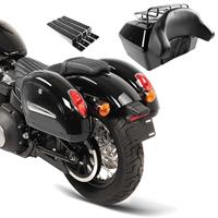 Craftride Topcase Set für Honda VT 1300 CX Fury mit Seitenkoffer MG2 