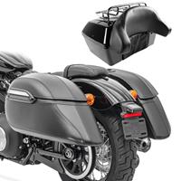 Craftride Topcase Set für Suzuki Intruder C 1500 mit Seitenkoffer MS5 