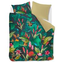 Beddinghouse Dekbedovertrek Tropical Treasure Groen-2-persoons (200 x 200/220 cm)