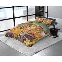 Dreamhouse Dekbedovertrek Nature Fusion Yellow-1-persoons (140 x 200/220 cm)