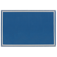 Beliani Outdoor vloerkleed blauw 120 x 180 cm ETAWAH