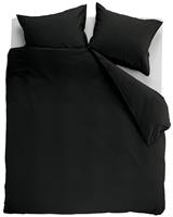 Ambiante Dekbedovertrek Uni Cotton Black-1-persoons (140 x 200/220 cm)