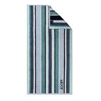 Joop! Handtuch Lines Stripes Frottierkollektion - 50x100 cm, Walkfrottier Handtücher blau