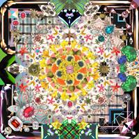 Moooi Carpets Jewels Garden - 250x250 cm