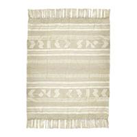 Malagoon  Wirfdecken Craft offwhite throw (NEW)