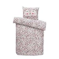 Comfort dekbedovertrek Mikki - roze - 120x150 cm