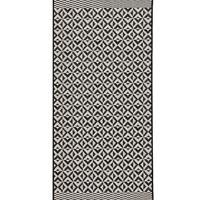 Dekoria Vloerkleed Modern Geometric black/wool 67x130cm