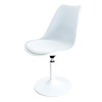 Essence Fuerta stoel - Witte zitting - Wit onderstel