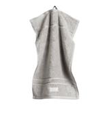 Gant Gästetuch, Organic Premium Towel - 30x50 cm, Frottee Gästehandtücher grau