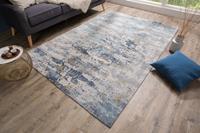 Teppich »ABSTRAKT 240x160cm blau«, riess-ambiente, rechteckig, Höhe 10 mm, Maritim · abstraktes Muster · Wohnzimmer