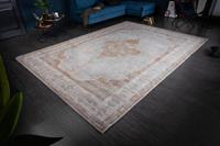 Teppich »PURE UNIQUE XXL 350x240cm antik grau«, riess-ambiente, rechteckig, Höhe 10 mm, Boho · orientalisches Muster · Wohnzimmer