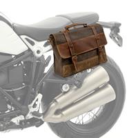 Craftride Seitentasche für Benelli Leoncino 250 Satteltasche  CV5 braun