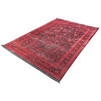 Merinos Laagpolig Vloerkleed Brooklyn Klasieke Stijl Rood-80 x 150 cm