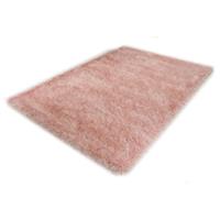 Merinos Hoogpolig Glanzend Vloerkleed Glossy met glittergaren Roze-160 x 230 cm