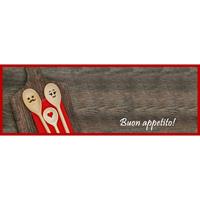 MD-Entree MD Entree - Keukenloper - Cook&Wash - Wooden Spoons - 50 x 150 cm