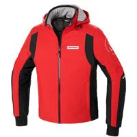 Spidi Armor H2Out Red Black Motorcycle Jacket