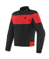 Dainese Elettrica Air Tex Jacket Black Black Lava Red