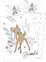 Herding Kinder-Bettwäsche Disney´s Bambi Flanell bunt Gr. 100 x 135 + 40 x 60
