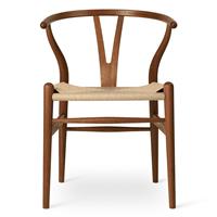 Carl Hansen Wishbone Stoel CH24 - Geolied Mahonie