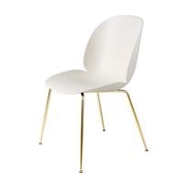 Gubi Beetle Stoel Un-upholstered Brass Base