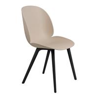 Gubi Beetle Stoel Plastic - New Beige/Black