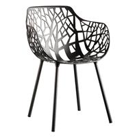 Fast Forest Armchair Metallic Grey