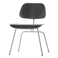 Vitra DCM Chair Stoel Zwart Gebeitst Essen