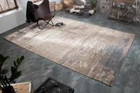 Teppich »MODERN ART XXL 350x240cm grau / beige«, riess-ambiente, rechteckig, Höhe 10 mm, Vintage · Baumwoll-Mischung · verwaschen · Wohnzimmer