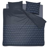 Damai Dekbedovertrek Basha Indigo-2-persoons (200 x 200/220 cm)