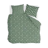 Walra Dekbedovertrek Remade Turned Cones - 200x220 - Groen