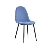 Stoel Lola Blauw - Set van 4